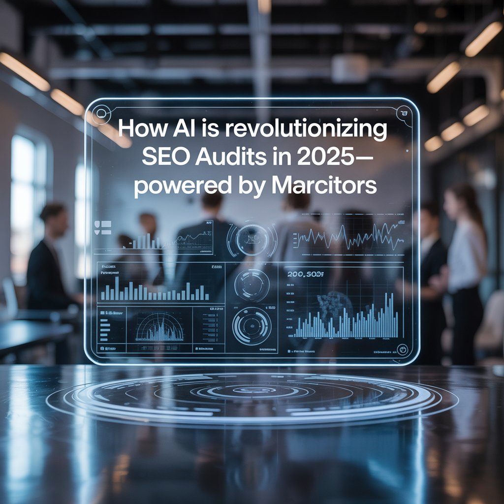 AI SEO dashboard showing technical SEO auditing results and performance metrics